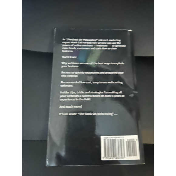 The Book on Webcasting by Mark Call | 2010 Trade Paperback | Signed Copy - Picture 2 of 3